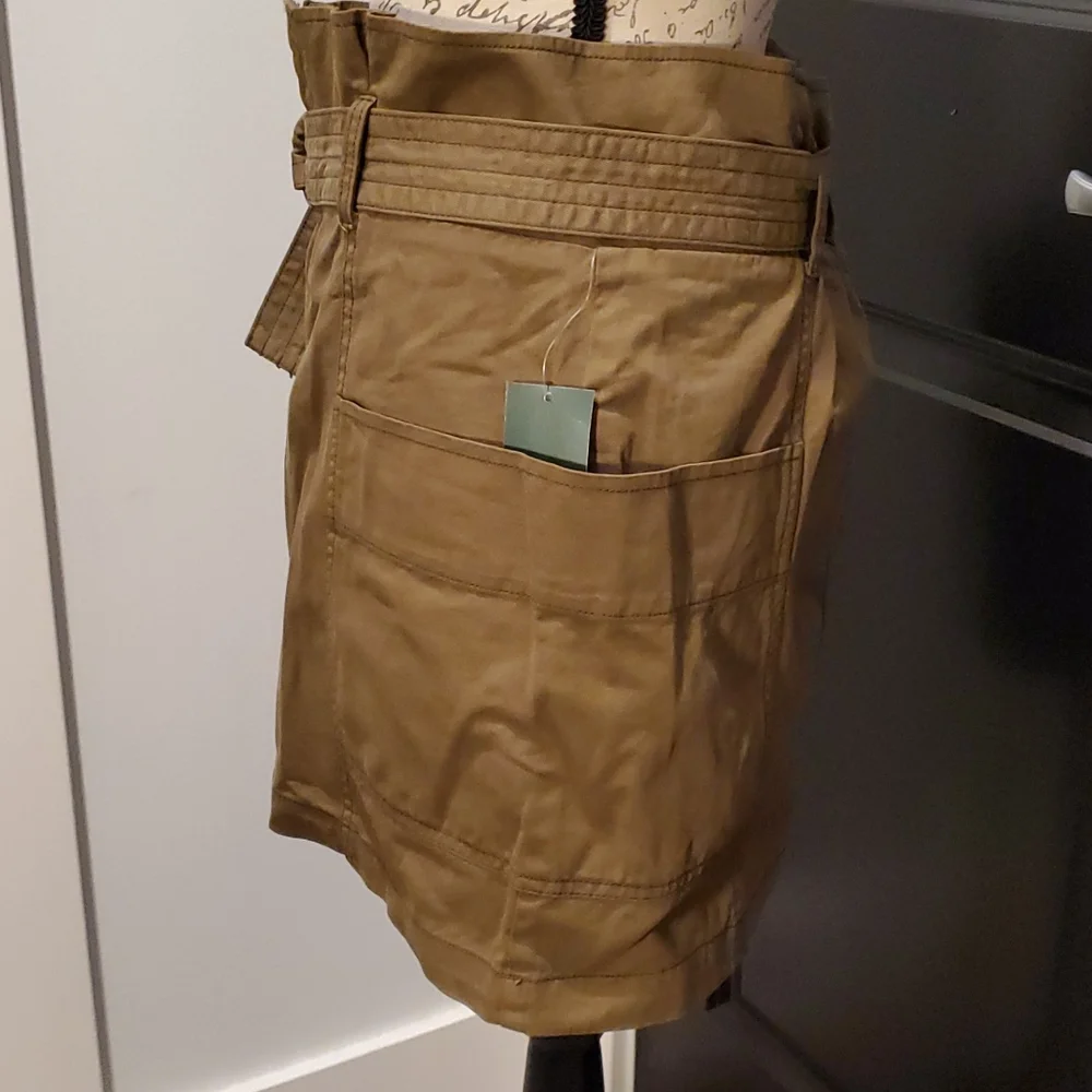 Wild Fable Cargo Style Mini Skirt Color Olive Size Medium NWT - Picture 4 of 6